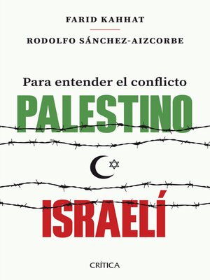 cover image of Para entender el conflicto palestino-israelí
